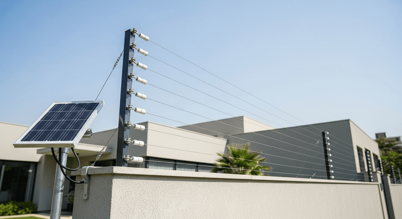 Solar Electric Fence Installation in Karachi | 2025 Security Guide