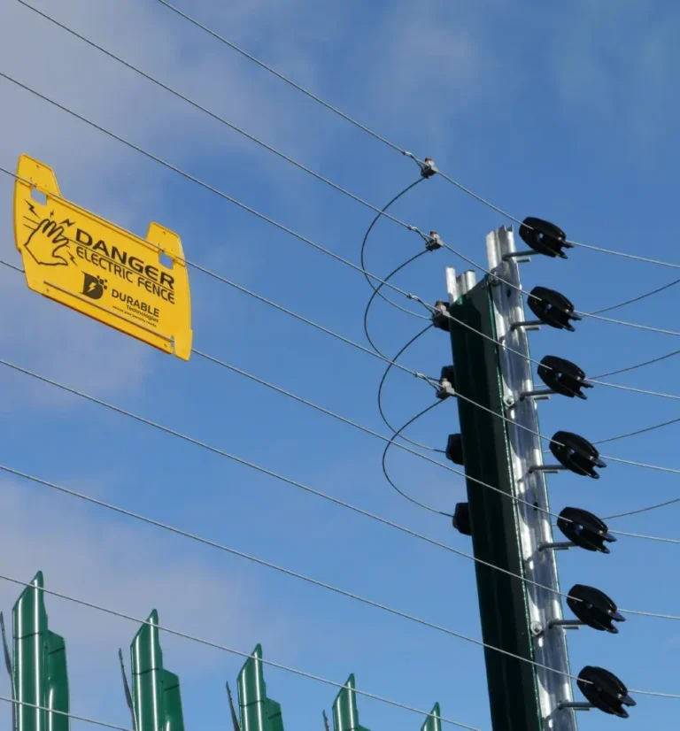 Shelly Technologies fence detail electric fencing installation