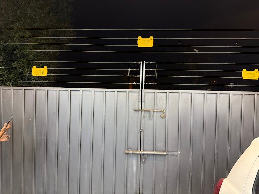 Shelly Technologies night gate electric fencing installation