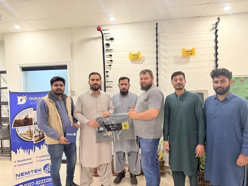 Shelly Technologies team with Nemtek representative